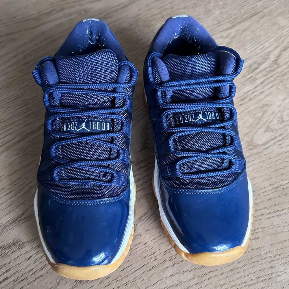 Navy blue Jordan Lows